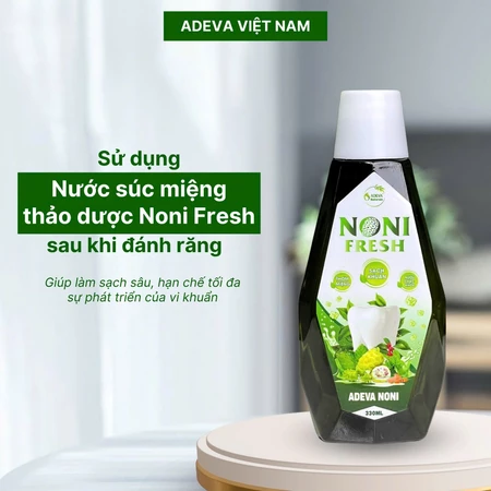 Nước súc miệng thảo dược Adeva