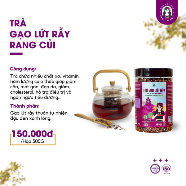 Trà gạo lứt rẫy Bh.nong