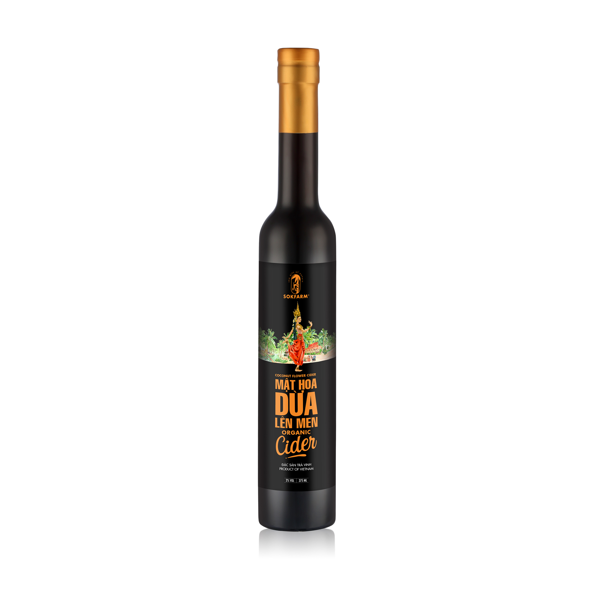 Mật hoa dừa lên men organic Sokfarm
