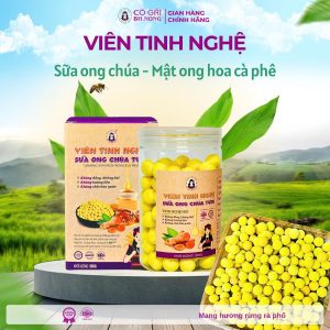 Viên tinh nghệ sữa ong chúa Bhnong - 200g