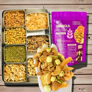 Hạt dinh dưỡng nướng mộc Mixed Nuts -  150gr