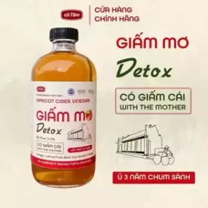 Giấm mơ detox cô Tâm100ml