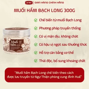 Muối hầm bạch long 300g 15