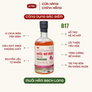 Nước mơ muối tía tô Cô Tâm 1
