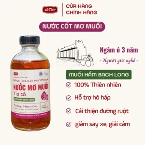 Nước mơ muối tía tô Cô Tâm 100ml