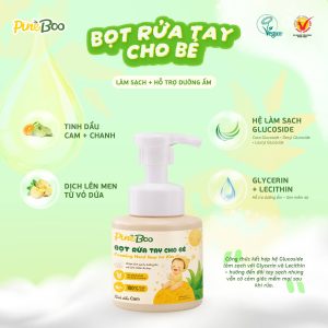 Pineboo Bọt rửa tay cho bé 300ml