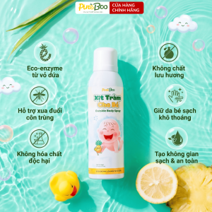 Xịt tràm cho bé Pineboo hỗ trợ xua muỗi 500ml