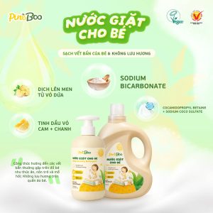 Nước giặt Pineboo cho bé loại 500 và 2 lít