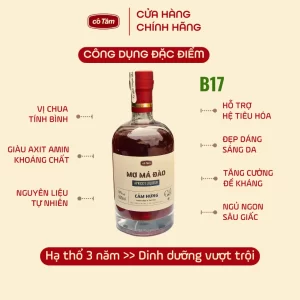 Mơ Má Đào Cô Tâm – Vị Cảm Hứng 500ml