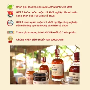 Mơ Má Đào Cô Tâm – Vị Cảm Hứng 500ml