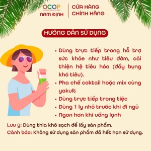 Mơ Má Đào - vị Dịu Êm - Thương hiệu Cô Tâm 500ml